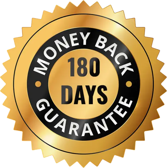 NerveCalm 180 Day Money Back Guarantee